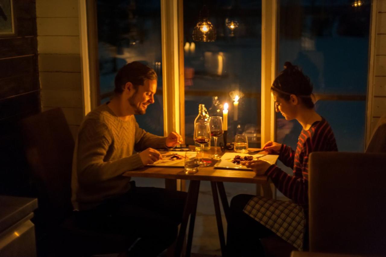 Arctic Gourmet Cabin Kiruna Dış mekan fotoğraf