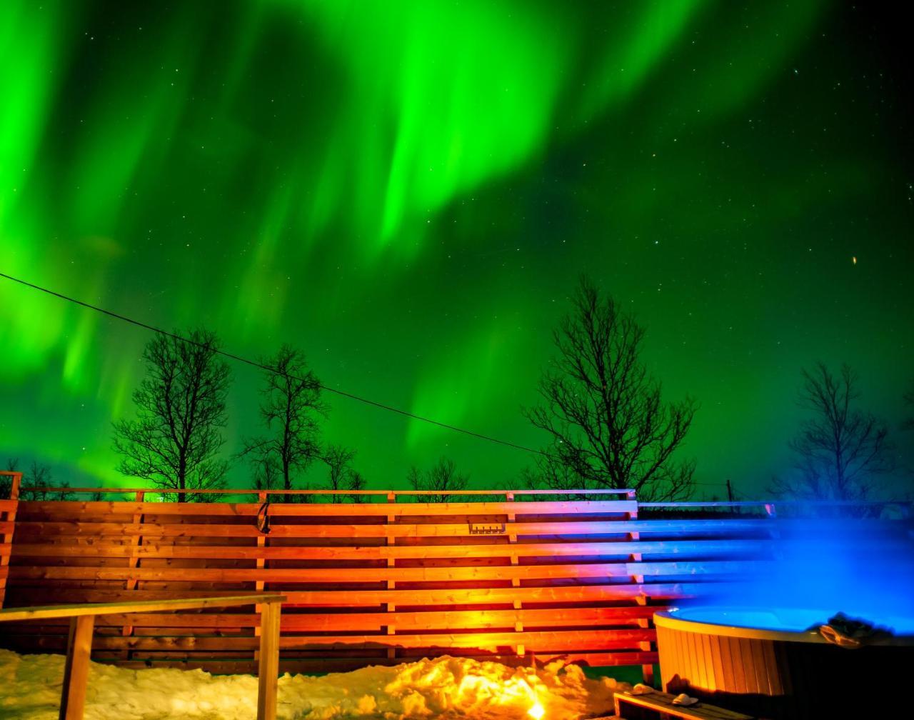 Arctic Gourmet Cabin Kiruna Dış mekan fotoğraf